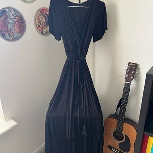Black Maxi Dress. Size M.